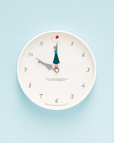 Lemnos Herstory Wall Clock, Balloon