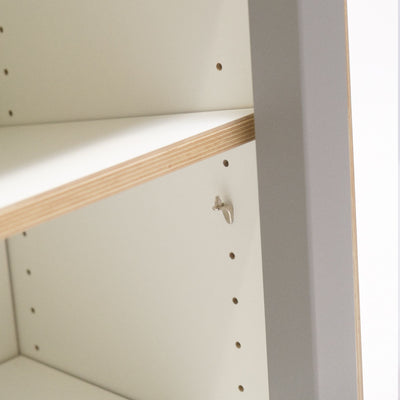 Alwin's Secretary The Archivist extendable table, white