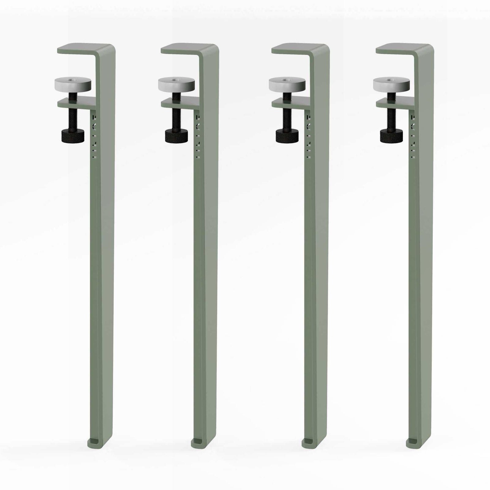 Tiptoe Pied Low table leg set, eucalypus grey