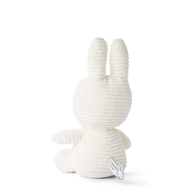 Miffy ECO Corduroy Sitting plush 23cm, off-white