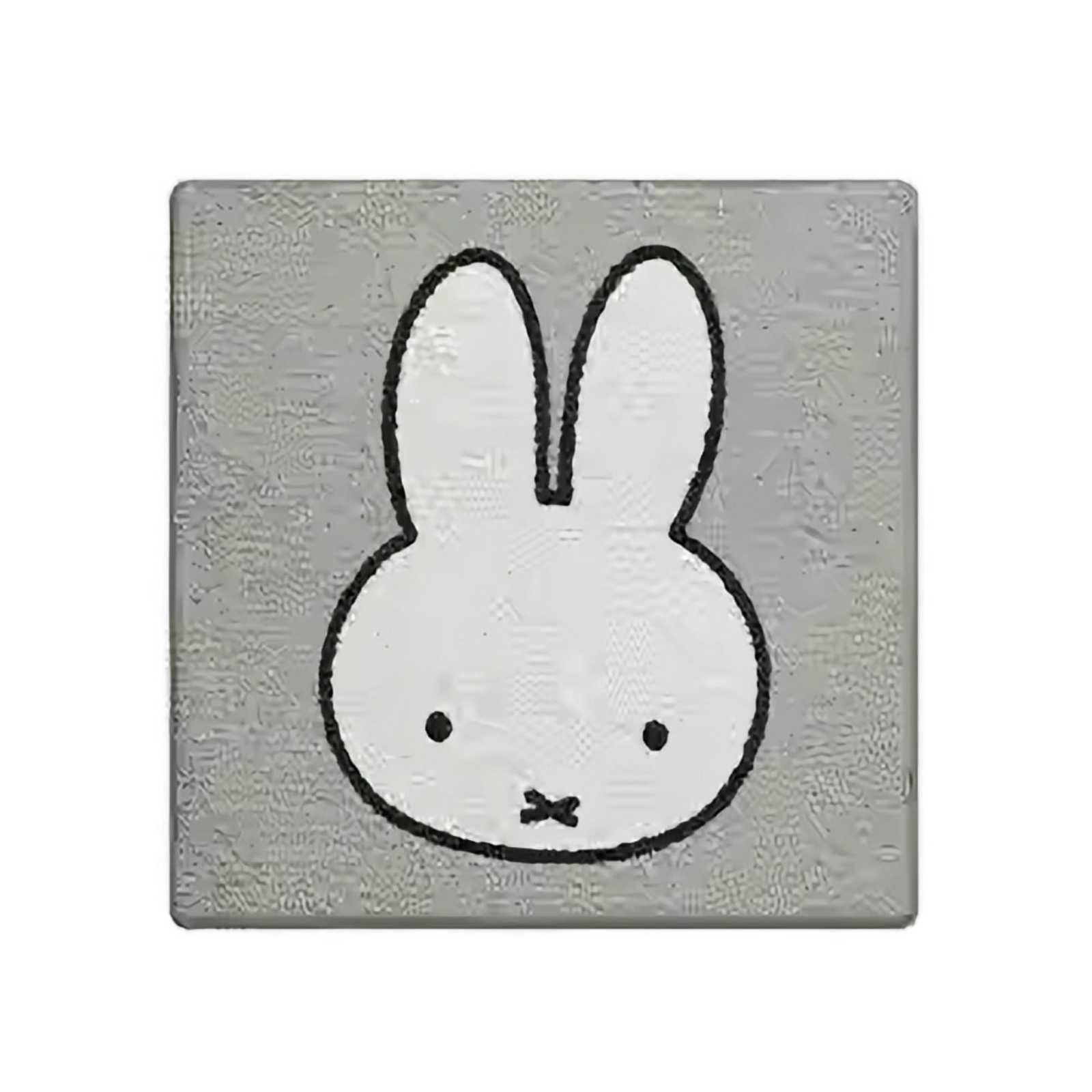 Miffy soft bathroom mat, grey
