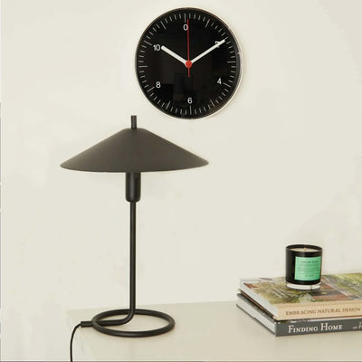 HAY wall clock, black