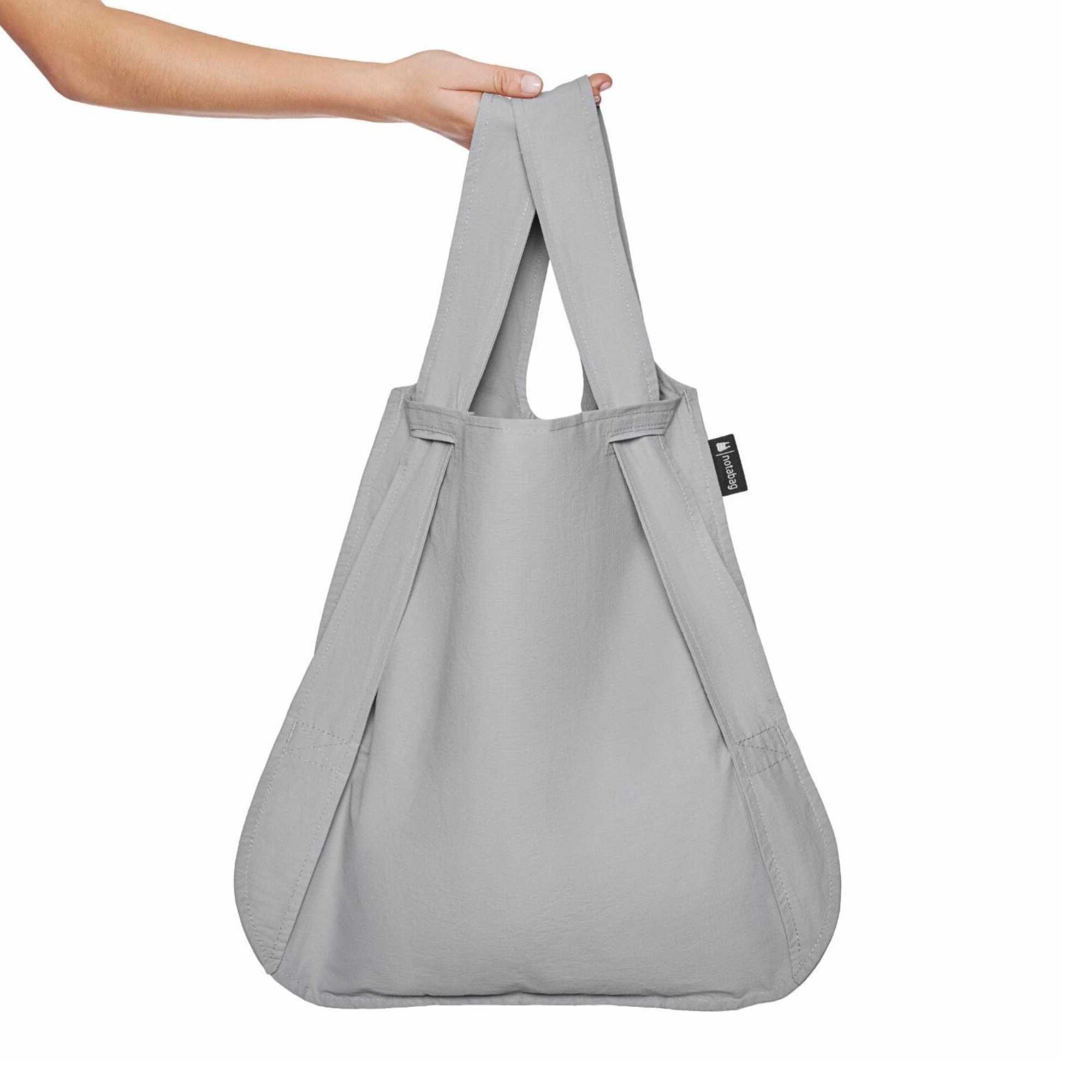 Notabag Recycled 2-Way Bag&Backpack, Grey