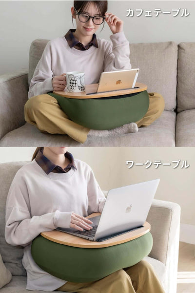 Relax Fit cushion table, grey