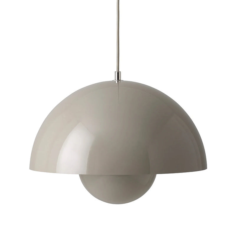 &Tradition Flowerpot VP7 pendant, grey beige