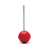 Monkey Business Lollypop Pencil Sharpener (With Pencil), Red