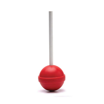 Monkey Business Lollypop Pencil Sharpener (With Pencil), Red