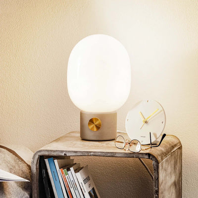 Audo JWDA table lamp, light grey concrete