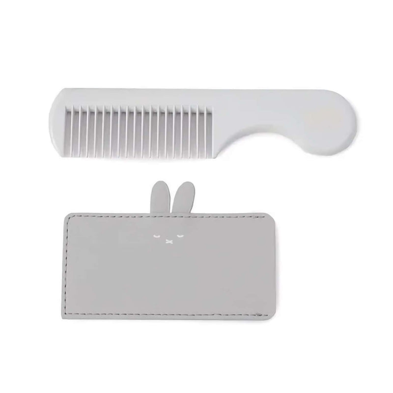 Miffy Face comb with case, grey
