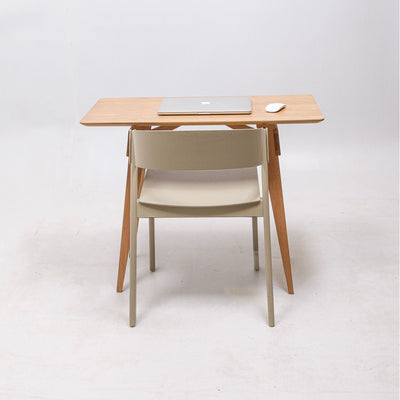 refurbished | Design House Stockholm Arco small desk & Muuto Cover side chair bundle