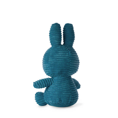 Miffy ECO Corduroy Sitting plush 23cm, aviator blue