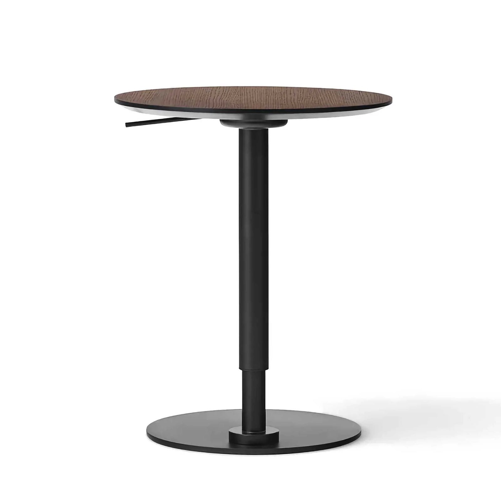 Audo Copenhagen Branch adjustable side table, dark stained oak