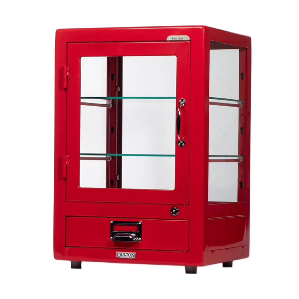 Dulton counter top show case, red - HOMELESS.hk