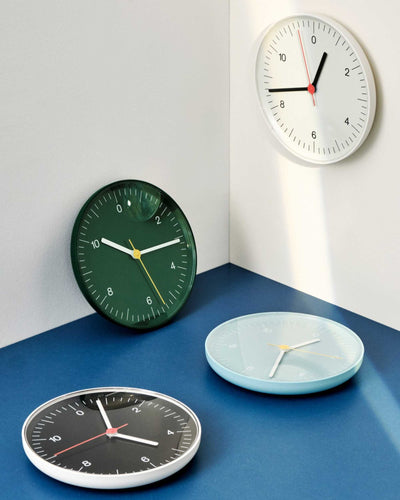 HAY wall clock, green