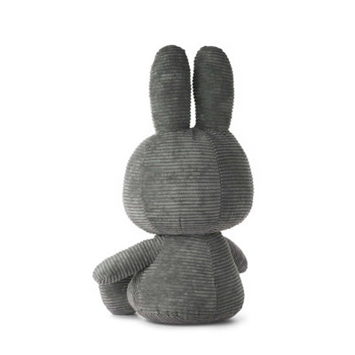 Miffy ECO Corduroy Sitting plush 50cm, grey