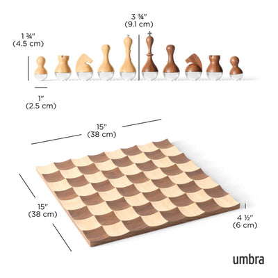 Umbra Wobble Chess Set