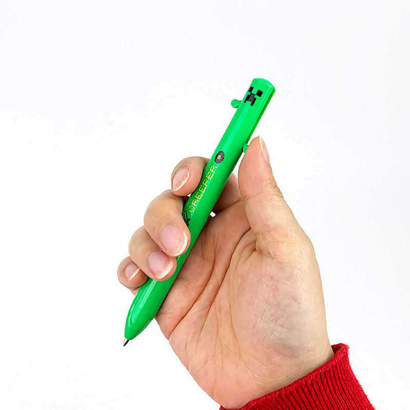 Minecraft Creeper 2-colors Ballpoint Pen