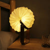 Gingko Smart Origami Lamp, American Walnut