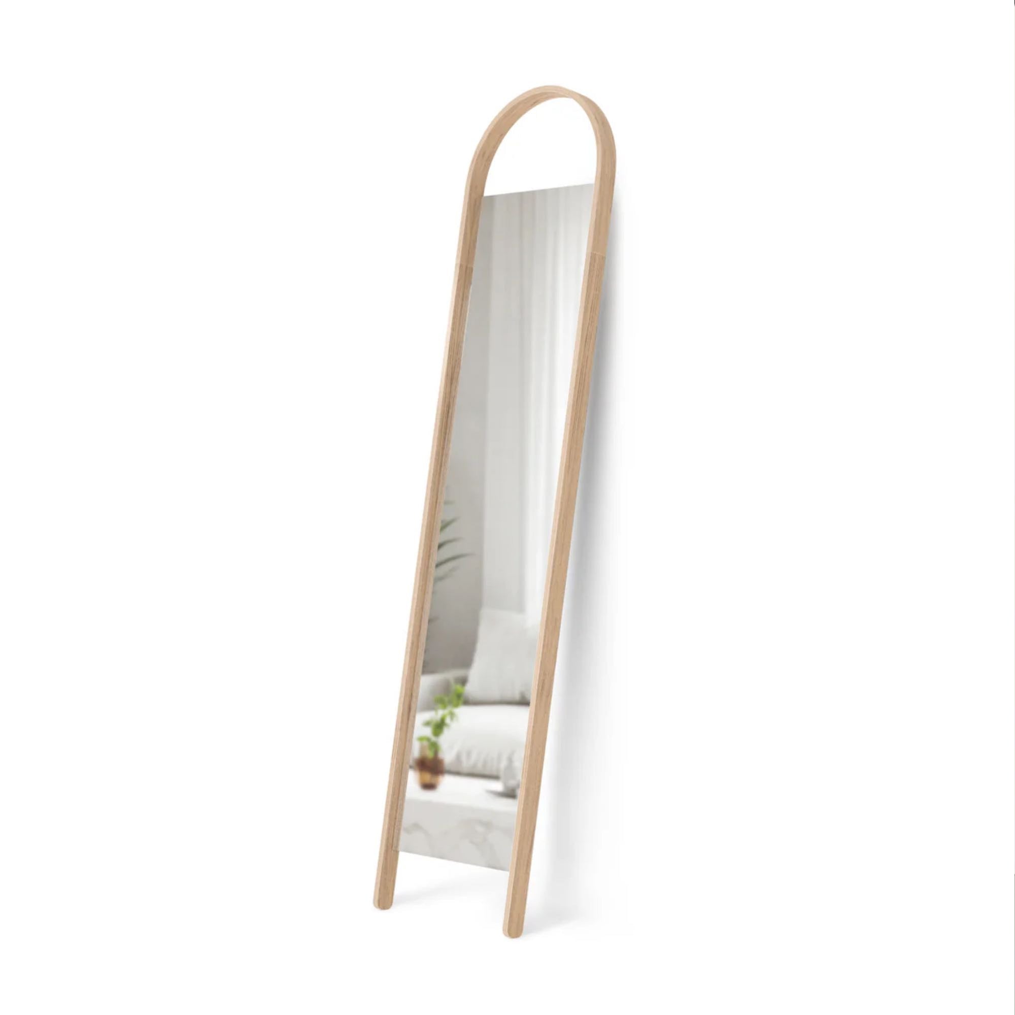 Umbra Bellwood leaning mirror, Natural