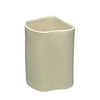 Hubsch Amare Canister with Lid Small, Sand/Brown