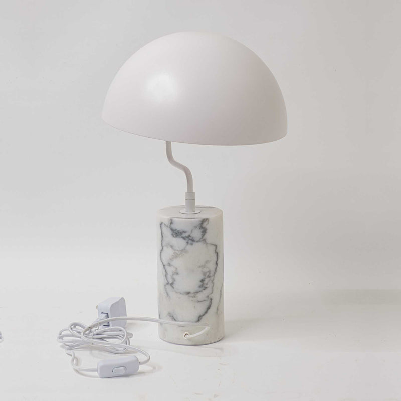 ex-display | Hübsch Poise Table Lamp, White