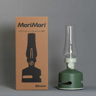 MoriMori LED Lantern Speaker, Light Green