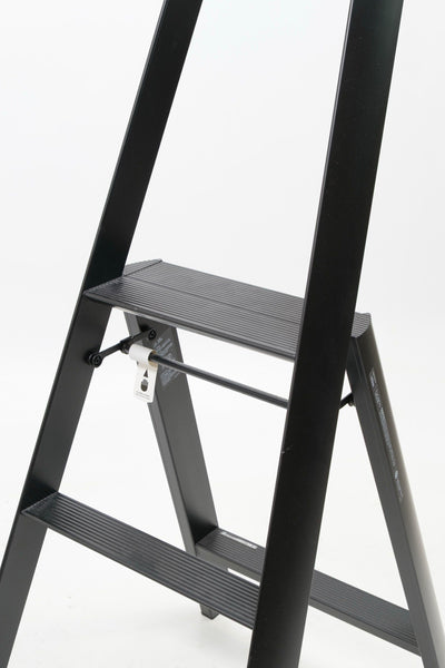 refurbished | Metaphys Lucano ladder 3-step, black