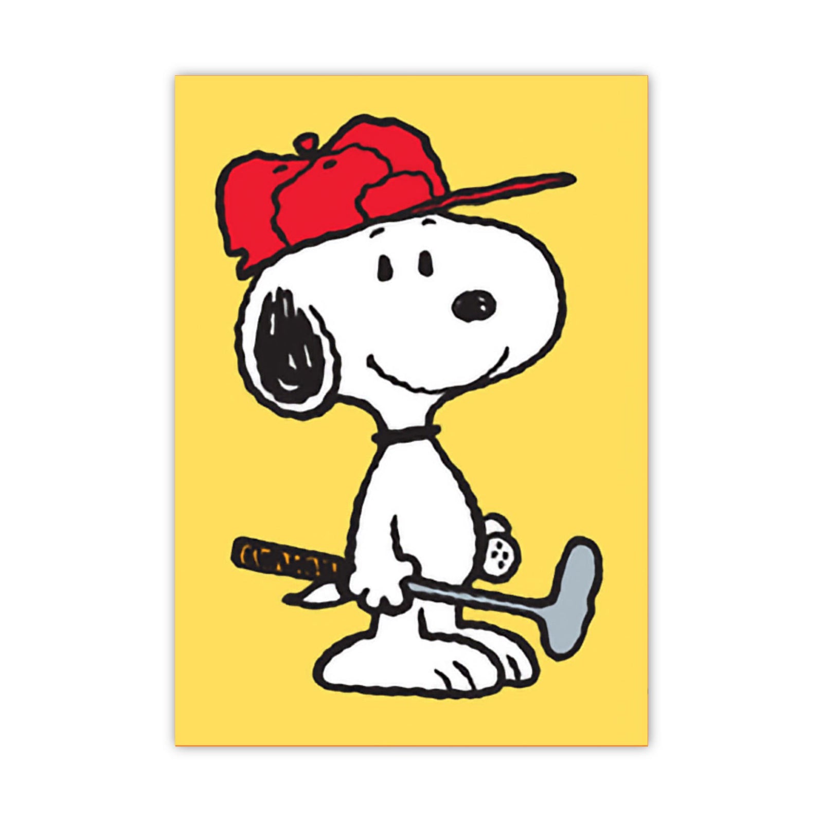 Hype Snoopy mini card, golf