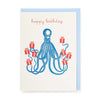 Archivist 'Octopus Birthday' Card