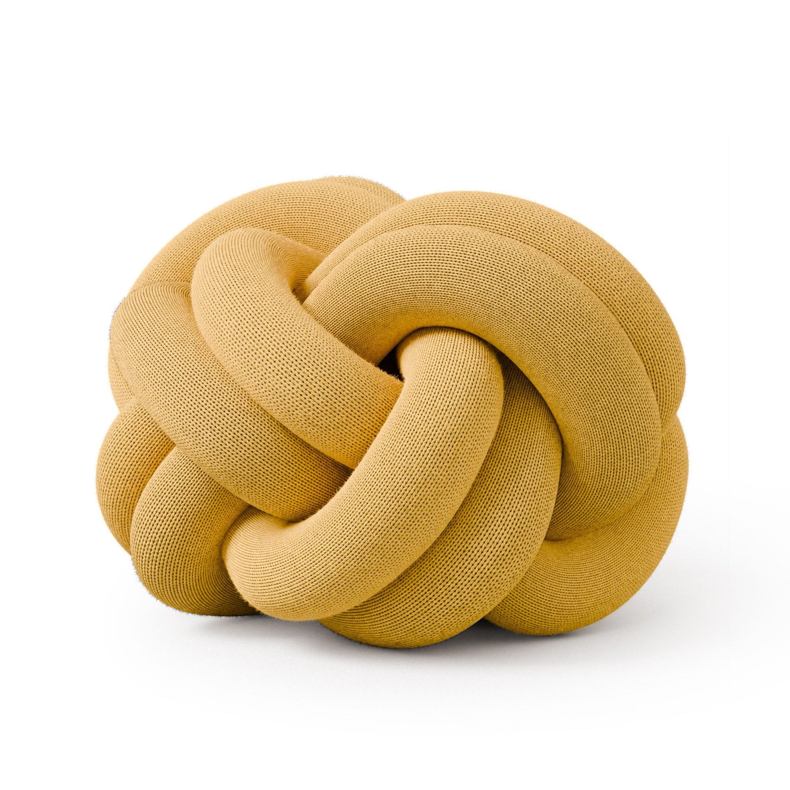 Design House Stockholm Knot cushion, yellow