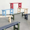 Hay Weekday bench L111, azure