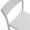 Hay Type chair, silver grey