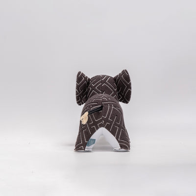 refurbished | Zuny bookend, elephant abby black (kvadrat grid)