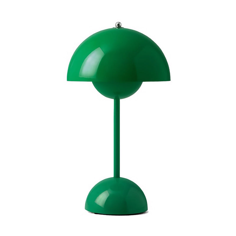 &Tradition Flowerpot VP9 rechargeable lamp, signal green