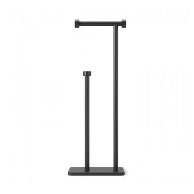 Umbra Cappa Toilet Paper Holder & Reserve, black