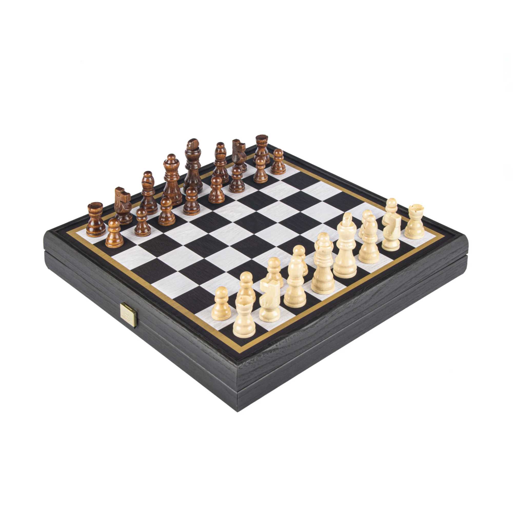 Manopoulos 4 in 1 Combo Game (Chess/Backgammon/Ludo/Snakes) , Modern Style