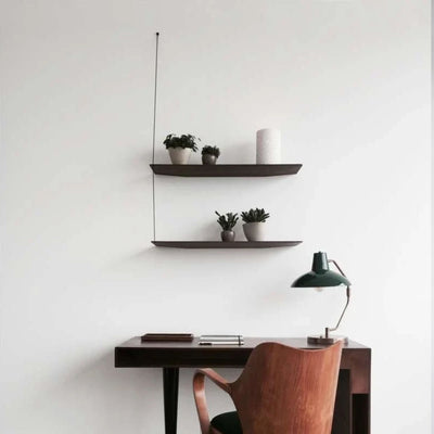 Woud Stedge shelf 80cm, Smoked oak