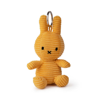 Miffy ECO Corduroy keychain, yellow