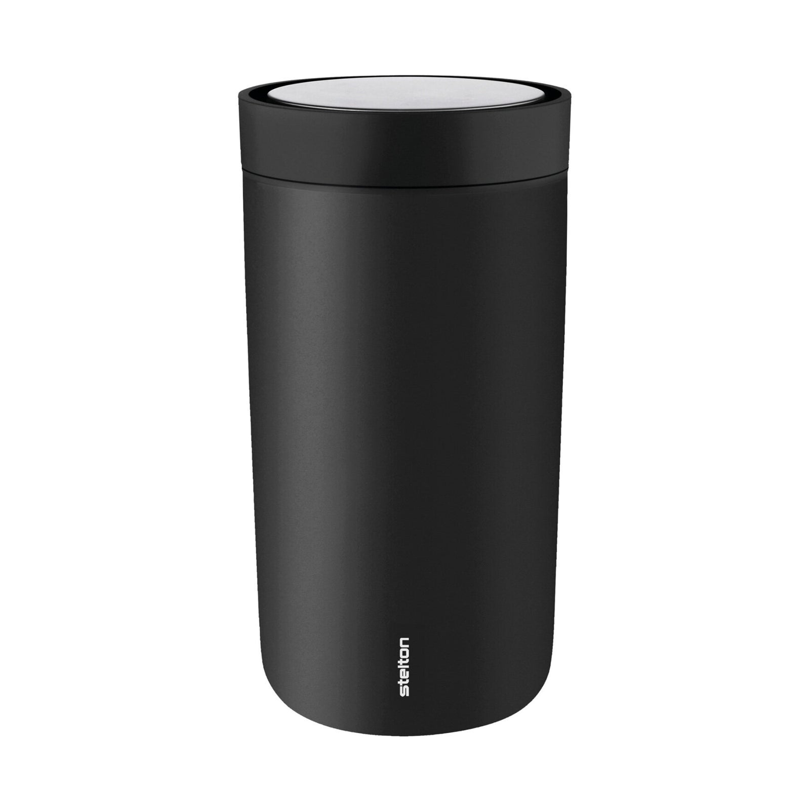 Stelton To Go Click vacuum insulated cup 400ml, soft black