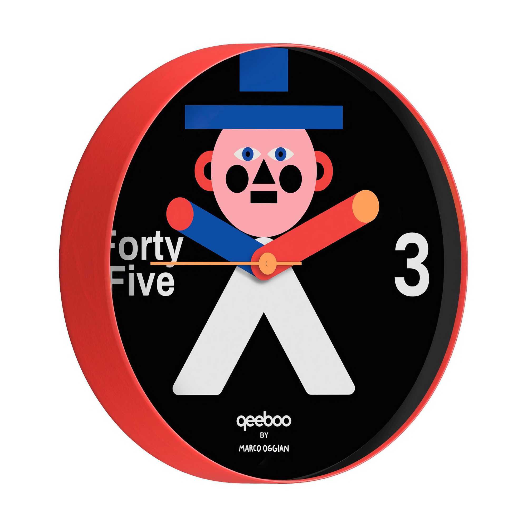 Qeeboo Mr. Wally wall clock