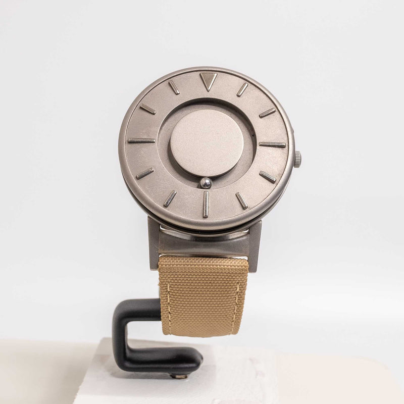 ex-display | Eone Bradley Canvas tactile watch, khaki