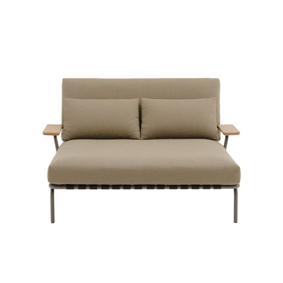 Muuto Settle lounge bed w. armrest