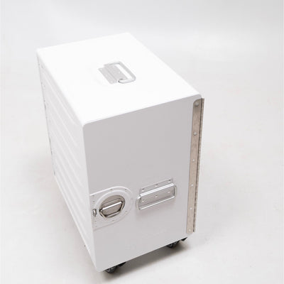 refurbished | Bordbar Box trolley with shelf&drawers, white