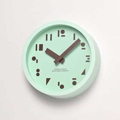 Lemnos M,S,S. table clock, mint