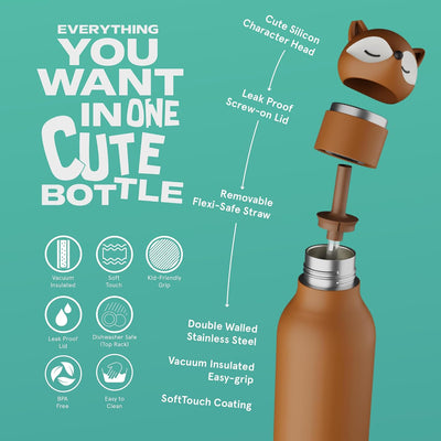 Asobu Bestie bottle 16oz, fox