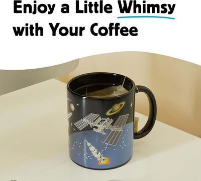 Kikkerland Space Morph mug