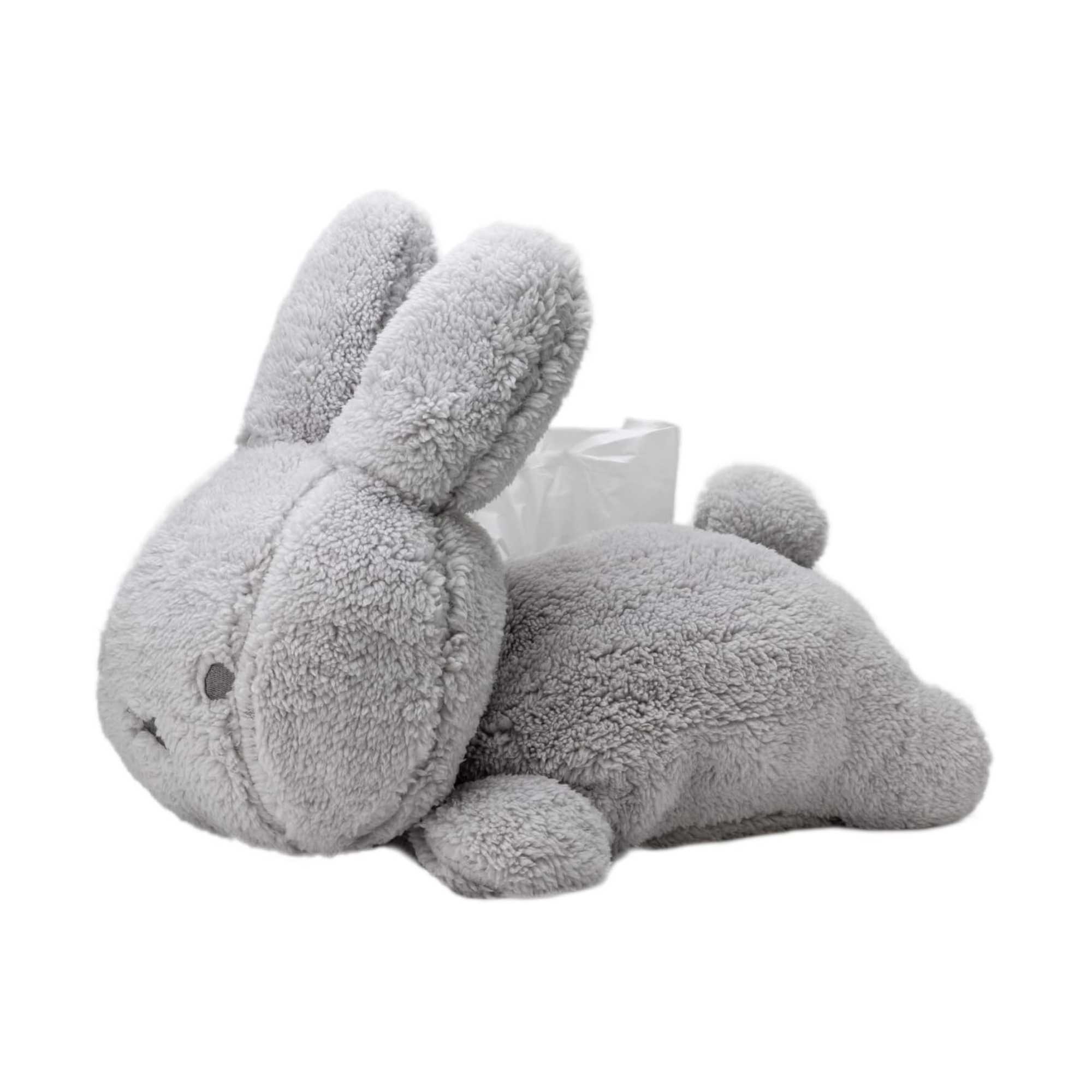 Miffy Stuffed Toy Tissue Cover , Grey