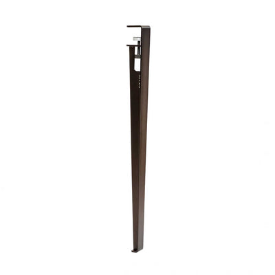 Tiptoe Pied table leg set, dark steel