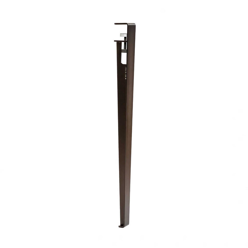 Tiptoe Pied table leg set, dark steel