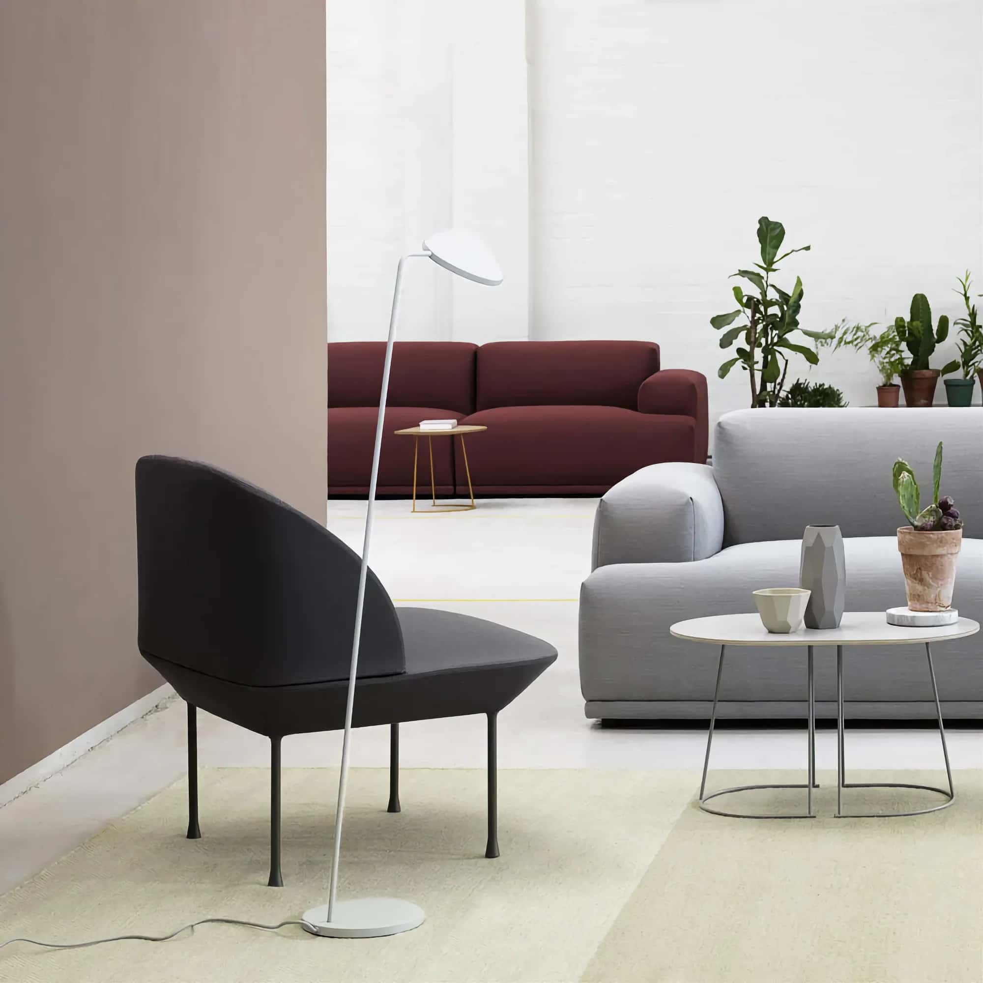 Muuto Leaf floor lamp, white